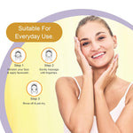 DR.RASHEL Gold Face Wash Lighten the Complexion with Licorice Extract with No Parabens, SLS, Silicones & Colour (100 ml)