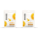 DR.RASHEL Vitamin C Face Sheet Mask With Serum For Women and Men | All Skin Types | Soft and Healthy Skin | Deep Cleansing & Oil Control | Repairing & Nourishment | Soothing And Hydrating | Paraben Free | Pack Of 2 | 20 Grams Each
