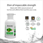 DR.Rashel Tea Tree Anti-Dandruff Shampoo Enriched with Goodness of Caffine & Tea Tree Oil | Promotes Healthy scalp | Sutiable For Itchy Scalp & Breakage Free Moisturize Hair For Men Women 250 ML