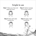 DR.RASHEL Tender Coconut Face Scrub For Hydrating & Moisturizer Scrub (380ml) | Cleanser Scrub For Deep Exfoliation & soothnes | Dead Skin Cell Remover Facial Scrub For All Skin Types