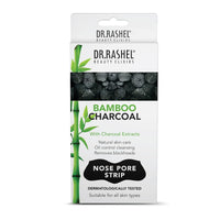 DR.Rashel Nose Pore Strips For Pore Cleansing | Deep Cleansing Nose Strips For Instant And Painless Blackheads Removal | Deep Purifying Blackhead Remover Strips for Nose | 10 PCS (Bamboo Charcoal)