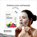 DR.RASHEL Mix Berries Face Sheet Mask With Serum For Women and Men | All Skin Types | Soft and Healthy Skin | Deep Cleansing & Oil Control | Repairing & Nourishment | Soothing And Hydrating | Paraben Free | Pack Of 2 | 20 Grams Each