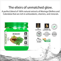 DR.RASHEL Moringa Nourishing & Hydrating Face Gel For Men & Women With Glycerin Extracts (380 Ml) | Hydrating & Moisturizer Gel | Unclogs Pores & soothnes Skin Tone Non-Sticky Facil Gel