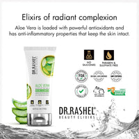 DR.RASHEL ALOEVERA FACIAL CLEANSER SOOTHES THE SKIN, MOISTURIZES, FIGHT WITH BLEMISH & DRYNESS, PARABEAN & SULPHATE FREE (80ml)