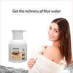 DR.Rashel Rice water Hair Conditioner For Men & Women Enriched with Goodness of Liquorice Extarct & Vitamin E | Revitalize Dry & Brittle Hair | Sutiable For Detangled & Breakage Free Hair 200 ML
