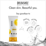 DR.RASHEL De Tan Nose Strip and Face Wash Combo Pack for Smoother Skin.