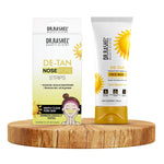 DR.RASHEL De Tan Nose Strip and Face Wash Combo Pack for Smoother Skin.