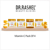 DR.RASHEL VITAMIN C PACK OF 4 (SCRUB, GEL, CREAM & FACEPACK)