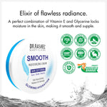 DR.Rashel Smooth Moisturizer Face Cream For winter, Instant Hydration, Non-Greasy/oily Cream With Glycerin & Jojoba Oil, 75 Ml