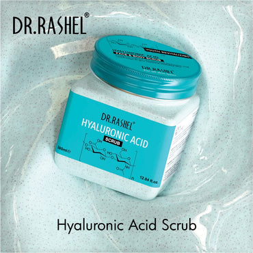 Dr.Rashel HYALURONIC SCRUB For Youth Revitalizing, Nourishing, Hydrating & Elasticity (380 ml)
