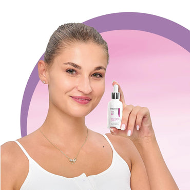 DR.RASHEL WHITE SKIN Whitening Fade Spots Serum with Arbutin, Niacinamide which Reduce Pigmentation, Fades Dark Spots, Smoother & Whiter Skin - 30ml