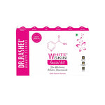 DR.RASHEL White Skin Facial Facial Face Kit For Women & Men Combo Pack of Waterless Face Wash, Scrub , Gel , Pack & Serum For Glowing & Brightening Skin Suitable For All Skin - Pack of 1 (140 Grams)