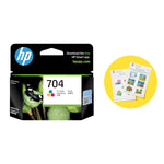 HP 704 Tri-color Original Ink Advantage Cartridge