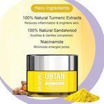 DR.RASHEL Ubtan Night Face Cream For Women and Men | All Skin Types |Soft and Healthy Skin | Repairing & Nourishment | Deep Hydration & Moisturization | 100% Vegan | Paraben Free