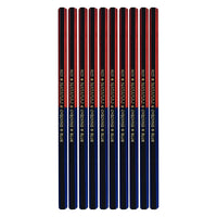 NATARAJ Checking Pencils Red & Blue, Hexagonal Shape, Break-resistant Bonded Lead, Comfortable & Soft Grip, Double Headed Design, Suitable for Kids (Pack of 1)