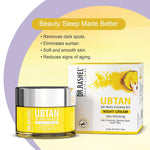 DR.RASHEL Ubtan Night Face Cream For Women and Men | All Skin Types |Soft and Healthy Skin | Repairing & Nourishment | Deep Hydration & Moisturization | 100% Vegan | Paraben Free