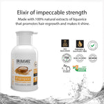 DR.Rashel Rice Shampoo Enriched with Goodness of Liquorice Extarct & Vitamin B5 | Enhance Scalp Health & Hair Growth | Sutiable For Detangle & Breakage Free Shiny Healthy Hair For Men Women 250 ML