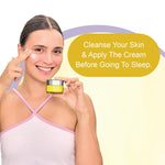 DR.RASHEL Ubtan Night Face Cream For Women and Men | All Skin Types |Soft and Healthy Skin | Repairing & Nourishment | Deep Hydration & Moisturization | 100% Vegan | Paraben Free