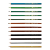 Faber-Castell Triangular Colour Pencils - Pack of 1 (Assorted)
