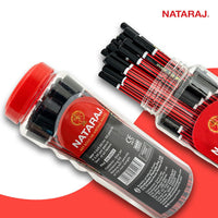 Nataraj 621 Pencil Jar-Pack Of 50|Black