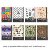 Classmate Pulse A5 Notebook | Flexi-Bound Hard Cover Notebook | 176 Pages | 80GSM Natural Shade Paper | Unruled | 8 Special Pages Inside |Ideal for Personal and Professional Use