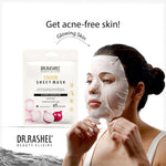DR.RASHEL Onion Face Sheet Mask With Serum For Women and Men | All Skin Types | Soft and Healthy Skin | Deep Cleansing & Oil Control | Repairing & Nourishment | Soothing And Hydrating | Paraben Free | Pack Of 2 | 20 Grams Each