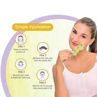 DR.Rashel Nose Pore Strips For Pore Cleansing | Deep Cleansing Nose Strips For Instant And Painless Blackheads Removal | Deep Purifying Blackhead Remover Strips for Nose | 10 PCS (De-Tan)