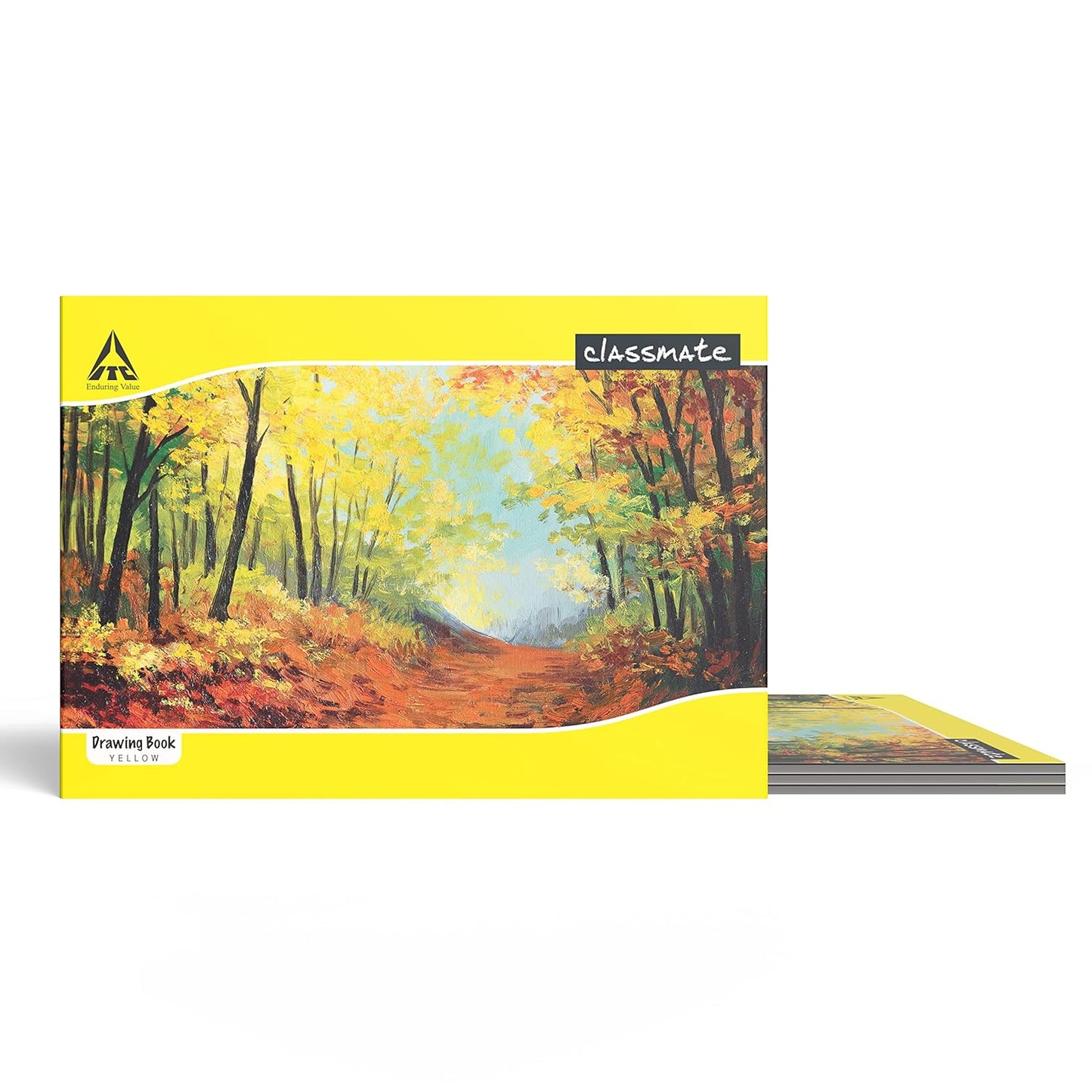Classmate Drawing Book - Unruled, 36 Pages, 210 mm x 297 mm - Pack of 4