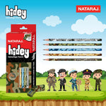 Nataraj Hidey Camouflage Pencil Camouflage, Pack of 10 x 3-3 pack