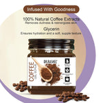 DR.RASHEL Coffee Gel Face & Body Scrub For Men and Women (380 Ml) | All Skin |Cleanser Scrub For Deep Exfoliation | Dead Skin Remover | Tan Removal | Blackhead Remover