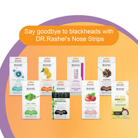 DR.Rashel Nose Pore Strips For Pore Cleansing | Deep Cleansing Nose Strips For Instant And Painless Blackheads Removal | Deep Purifying Blackhead Remover Strips for Nose | 10 PCS (Vitamin C)