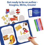 Skillmatics Storybook Adventure Art Kit - Write & Create Storybooks, Creative Activity, DIY Kit, 150+ Stickers, Gifts for Kids Ages 5, 6, 7, 8, 9, 10 - Multicolor