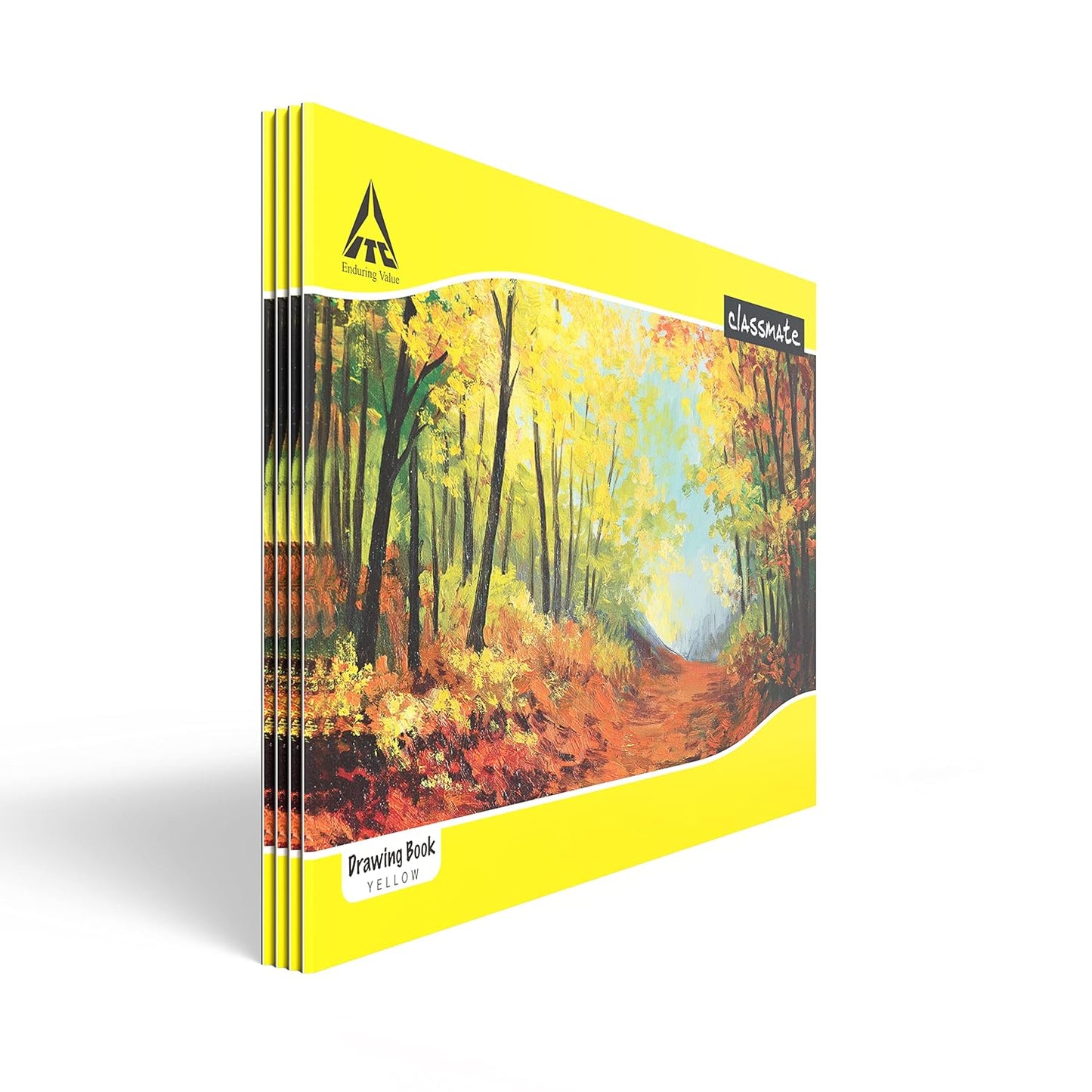 Classmate Drawing Book - Unruled, 36 Pages, 210 mm x 297 mm - Pack of 4