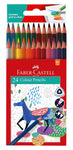 Faber-Castell Triangular Colour Pencils - Pack of 1 (Assorted)