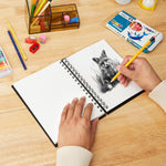 College Spiral Notebook | A5 Size | 5.5