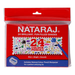 Nataraj Full Size Colour Pencils-24 Shades|Multicolor