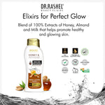 DR.RASHEL Honey & Almond Body Lotion For Men & Women (400 ML)