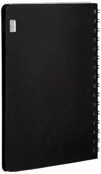 Solimo Wirebound Notebook, A5 Size, 160 Pages, Single Ruled, 70 GSM Paper