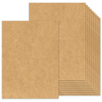 Lakeer 300 GSM A3 Kraft/Craft Paper Craft Liner Sheet for DIY Craft (Brown Color) Phato Sheet - Pack of 10