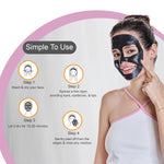 DR.RASHEL Charcoal Peel Off Mask For Men & Women (120ml) | Fights Pollution & Dirt | Removes Impurities & Acne | Deeply Detoxifies Skin | Pack of 1