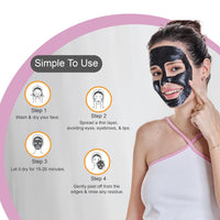 DR.RASHEL Charcoal Peel Off Mask For Men & Women (120ml) | Fights Pollution & Dirt | Removes Impurities & Acne | Deeply Detoxifies Skin | Pack of 1