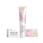 Kozicare Skin Lightening Non-Sticky Cream Lotion | Enriched with 3% Kojic Acid, 1% Alpha Arbutin, 1% Glutathione, 2% Niacinamide, 2% Vitamin C | Best for Melasma, Pigmentation, Dark/Age Spots, Uneven Skin Shade - 15gm (New Formula)