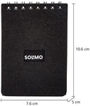 Solimo Wirebound Pocket Size Notebook, A7 Size, 90 Pages,Single Ruled, 70 GSM Paper