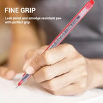 DOMS Trio-Matic + Red Ink Ball Pen  (Pack of 100, Ink Color - Red)