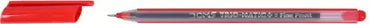 DOMS Trio-Matic + Red Ink Ball Pen  (Pack of 100, Ink Color - Red)