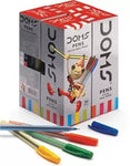 DOMS 0.6 GL BALL POINT BLUE by THE MARK Ball Pen  (Pack of 80, Ink Color - Blue)