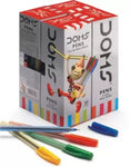 DOMS DF by THE MARK Ball Pen  (Pack of 4, Ink Color - Blue)