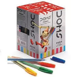 DOMS Ball Pen Ball Pen  (Pack of 80, Ink Color - Black, Blue, Red)