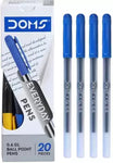 DOMS Everyday Ball Pen Blue Pack Of 60 Pens Ball Pen  (Pack of 60, Ink Color - Blue)