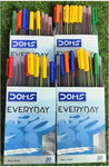 DOMS Everyday Ball pen | 80 Pens (Pack of 20 X 4) Ball Pen  (Pack of 80, Ink Color - Blue)